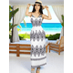 thumbnail image 2 of Vestido Largo Casual Mujer Unitalla Maxi Dres Cómodo Estilo Moderno, 2 of 5