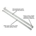 thumbnail image 3 of Hickory Hardware 24 Inch Bottom Mount Euro Drawer Slide - White P1700/24-W, 3 of 6