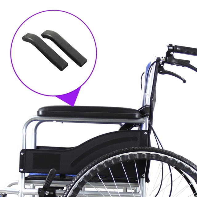 Almohadilla para reposas de silla de ruedas Shamjiam Almohadillas de reposabrazos Cuero F