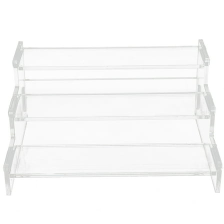 Homoyoyo Clear Acrylic Display Stand for Figurines and , Organizer Rack for Home and Office, 1 Piece