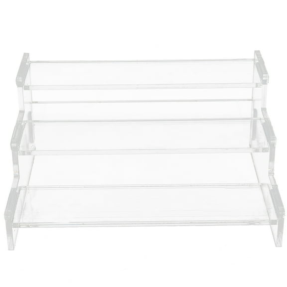 Homoyoyo Clear Acrylic Display Stand for Figurines and , Organizer Rack for Home and Office, 1 Piece
