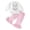 Red, variant on Baby Girl Easter Outfit Long Sleeve Bunny Sweatshirt and Bell Bottoms Toddler Clothes for Girls 0-3 Years Old