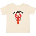 thumbnail image 3 of Inktastic Lobster Funny Im a Keepah Boys or Girls Baby T-Shirt, 3 of 5