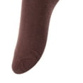 thumbnail image 4 of Big Girls' Women's 1 Pair Over Knee High Thigh High Cotton Socks Leg Warmers J1022 Size L/XL(Coffee) 4p1c3, 4 of 4