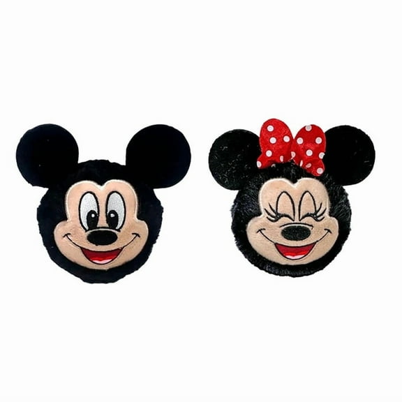 TY Beanie Bouncers - SET of 2 MICKEY MOUSE & MINNIE MOUSE (3 in)