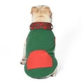 thumbnail image 3 of Gostoto Winter Pet Dog Christmas Clothes Mid-Velvet Plaid Flannel Collar Dog Sweatshirt Dog Vest, 3 of 6