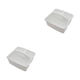 thumbnail image 1 of Moyic Cesta de almacenamiento apilable: solución de almacenamiento organizada para cualquier espacio y no dañino para las manos blanco blanco 2Conjunto, 1 of 6