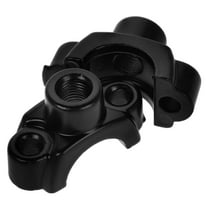 WORGEOUS 2pcs Adjustable Motorcycle Mirror Brackets And Extenders Handlebar Switch Button And Rearview Mirror Mounting Riser