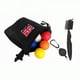 thumbnail image 1 of Bolsa de bolsa para golf con cepillo para golf, de mano con cremallera de pelota para golf para accesorios para golf professional tees Tools Balls Wallet Unido DYNWAVEMX Bolsa de pelota de golf, 1 of 8