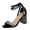 Black, variant on OAVQHLG3B Women's Sandals on Women Summer Shoes Buckle Strap Square Thick Heels Open Toe Breathable Sandals Party Shoes
