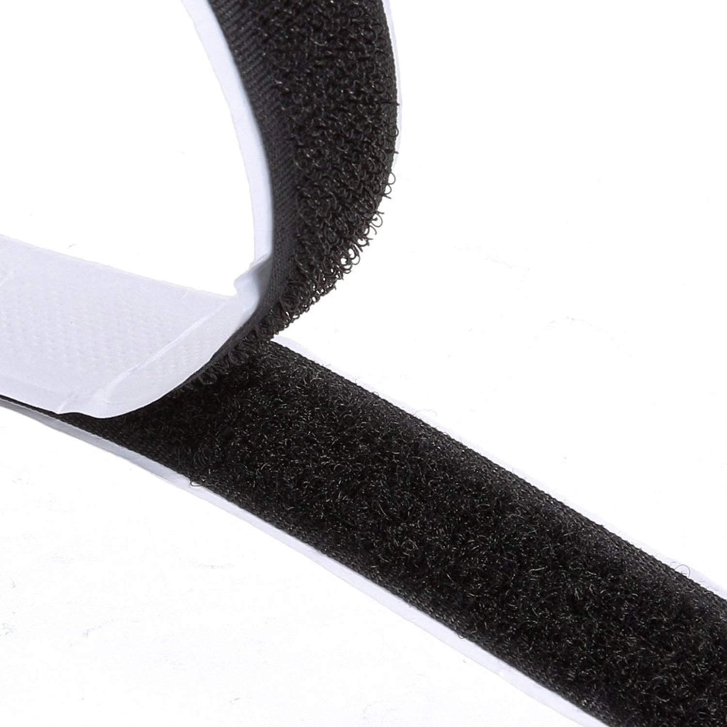 Rudyard Kipling basen Væve 8m Double Sided Tape Extra Strong Self Adhesive Velcro Tape 20mm Wide Black  Sewing School Office Home - Walmart.com