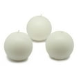 thumbnail image 1 of Zest Candle 2-Piece Ball Candles, 4-Inch, Sage Green, 1 of 4