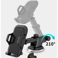 thumbnail image 3 of Soporte para teléfono móvil para coche [calidad de succión militar] Soporte para teléfono móvil con ventosa para coche [súper estable] 100% para salpicadero de coche, parabrisas, soporte, 3 of 6