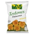 thumbnail image 4 of Lam's Tostones Variety Pack of 20 x 4oz, No Trans Fat, Gluten Free, 4-Salted, 4-Garlic-4-Sweet,4-Sweet Chilli,4-Lemon, Smashed Plantain Chunks, Thin and Crispy (Pack of 20, Variety), 4 of 9