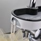 thumbnail image 3 of Bandeja de baño Manguera de ducha sin pinchazos, cabezal de ducha, soporte para barra elevadora, jabonera de inodoro oso de fresa Electrónica, 3 of 5