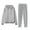 Grey, variant on Women'S Sweatsuits - Long Sleeve Hoodie With Jogger Pants Set Womens Matching Sets Womens Lounge Sets