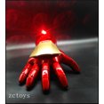 thumbnail image 1 of Guantes de Cosplay de Los Vengadores, manoplas de Iron Man con luz Led 1:1, guantes portátiles de PVC, juguetes de figuras de acción, regalos de cumpleaños para niños, 1 of 5