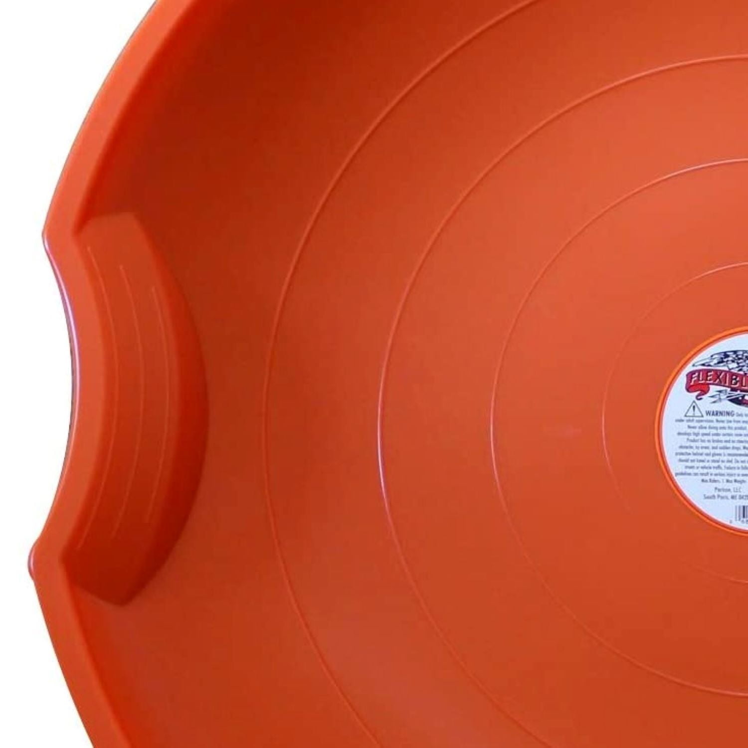 Paricon Flexible Flyer Flying Saucer Snow, 26 In Diameter, Orange (3 Pack)