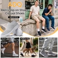 thumbnail image 5 of ADQ Men's Slip on Shoes Casual Shoes Lightweight Breathable Anti-Slip Sneakers, 5 of 9