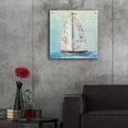 thumbnail image 5 of Epic Art 'At the Regatta III Sail Sq' by Courtney Prahl, Acrylic Glass Wall Art, 24"x24", 5 of 8