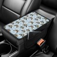 thumbnail image 2 of Chririnla Sea Turtle Print Center Console Cushion Pad Soft Auto Armrest Cover Pad for Automotive Interior, Non-Slip Auto Armrest Covers Van, 2 of 6