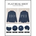 thumbnail image 3 of HOTAPEI Button Down Shirts for Women Casual Long Sleeve Shirt Linen Tops V Neck Blouses, 3 of 4