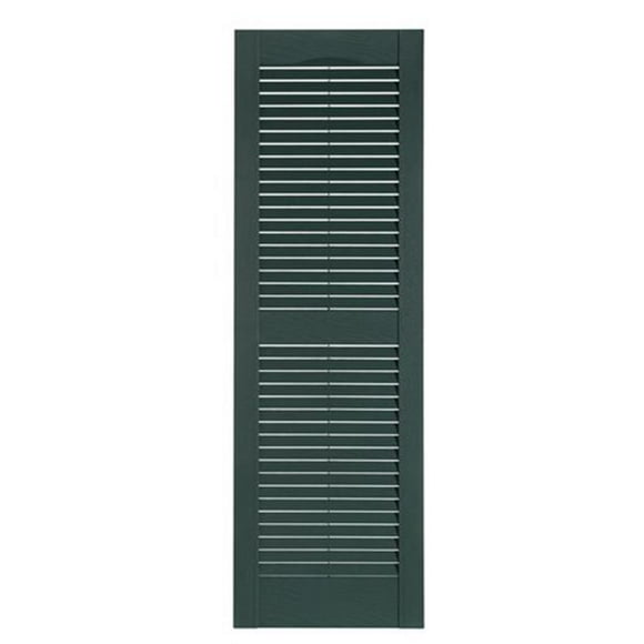 Perfect Persiennes IL501571331 Premier Persienne Extérieure Décorative, Vert Patrimonial - 15 x 71 Po