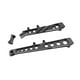 thumbnail image 5 of Soporte de chasis delantero y trasero de aluminio Piezas de coche RC Pieza de repuesto para coche RC Negro, 5 of 9
