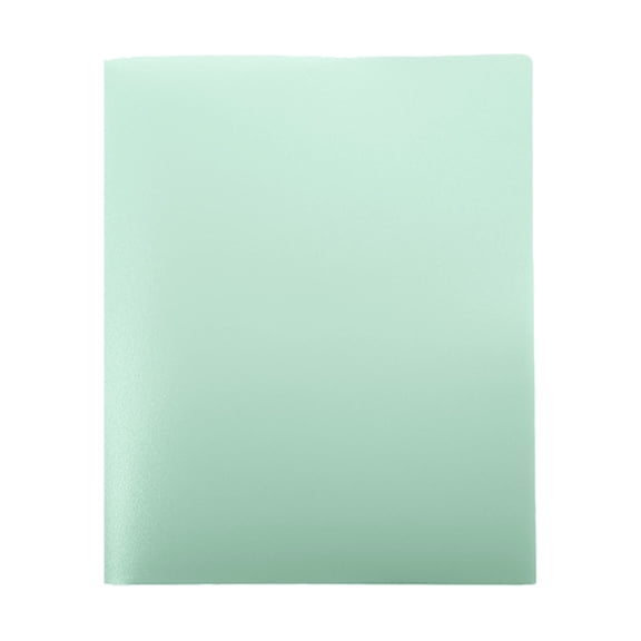 PPKVUFD Heavy Duty Plastic Two Pocket Folder, Letter Size, 1 Pack 2 Pocket Folders | File Pocket Folders for Office and S-chool