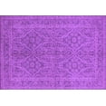 thumbnail image 1 of Ahgly Company Indoor Rectangle Oriental Purple Industrial Area Rugs, 7' x 10', 1 of 4