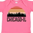 thumbnail image 4 of Inktastic Chicago Illinois Skyline Vintage Boys or Girls Baby Bodysuit, 4 of 5