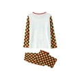 thumbnail image 5 of Christmas Parent-child Outfit Wear Santa Claus Dot Printing Long Sleeve Round Collar Sleepwear, 5 of 9
