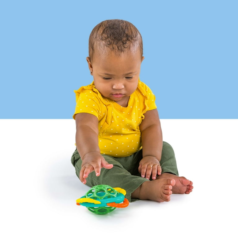 Oball Grasp Teethe Easy Grasp BPA Free Infant Teether Toy