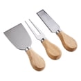 thumbnail image 1 of Set/3 Cheese Tools with Wood Handles 5", 1 of 1