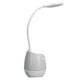 thumbnail image 4 of Lámpara de mesa táctil LED Bling Bling con contenedor para bolígrafo Altavoz Bluetooth Luz de noche RGB, 4 of 12