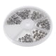 thumbnail image 1 of 120x Fornituras de joyería de espaciadoras de plata antigua mezcladas 6, 1 of 8