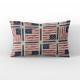 thumbnail image 2 of Plutus Patriotic Elegance Luxury American Flag Pillow, 2 of 5