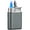 Light Gray, variant on Cigar Lighter Portable Windproof Direct Punch Lighter Cigarette Lighter Barbecue Gift Box