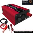 thumbnail image 3 of 4000W Peak Power Modified Sine Inverter LED Display 300W Rated Power Inverter DC to AC Converter High Frequency Car Power Inverter with 2 USB Port AC Socket, 3 of 7