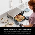 thumbnail image 4 of Horno de sobremesa Air Fry Ninja SP301 Dual Heat plateado, 4 of 9