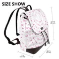 thumbnail image 2 of Fotbe Breast Cancer Awareness (4) Mochila Bolso con Estampado para Mujer, Mochila Antirrobo de Nylon Impermeable, Bolsa Ligera de Hombro, 2 of 4