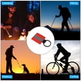 thumbnail image 6 of Uxcell Reflective Keychain Tags, 6 Pack Reflective Zipper Pulls for Backpack Dog Collar, Red, 6 of 6
