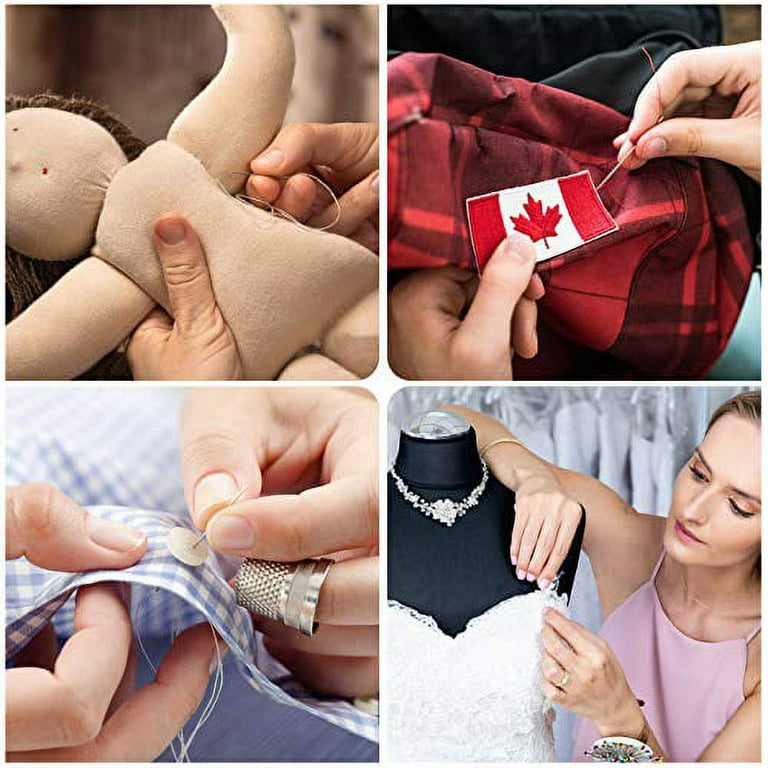 Buy Coquimbo Sewing Kit for Adults, Kids, Beginner, Home,  Traveler,Emergency, Portable Sewing Supplies Contains Soft Tape Measure,  Scissors, Thimble, Thread, Sewing Needles etc(Black, S) Online at  desertcartCyprus