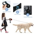 thumbnail image 4 of Dog Poop Bag Holder for Leash Waste Bag Carrier Dog Poop Bag Dispenser for Walking Running Bicycle Accessory 4 pieces (Black), 4 of 4