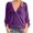 Summer01Purple, variant on ylioge Summer Blouses for Women, Womens Summer Shirts Canary Velvet Tops Elegant Casual Loose V Neck Long Sleeve Solid Color Basic Tops T-Shirt Shirts Summer Saving Clearance