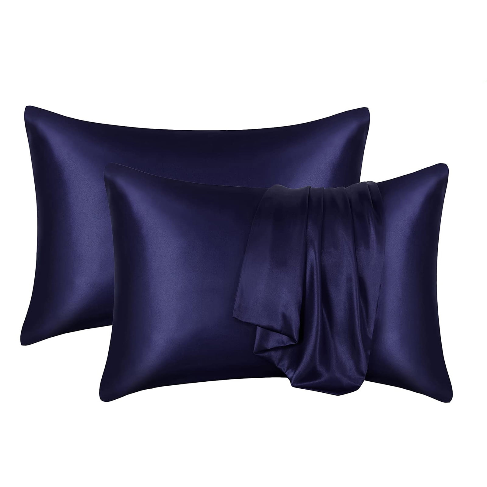 Auvideal Pillow Covers Silk Pillowcase for Hair and Skin Beauty