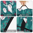 thumbnail image 6 of Dark Teal Christmas Village Pattern Toddler Nap Mats for Kids Preschool,50"x20" Sleeping Mat Bag or Kids,Toddler Sleeping Bag,Toddler Nap Mat or Daycare, 6 of 6