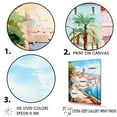 thumbnail image 3 of Designart "Scenic Views Of Italy IV" Italy Floater Framed Wall Art Living Room, 3 of 5