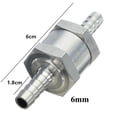 thumbnail image 2 of Valves Inline Fuel Non Return Check For Gasoline Bio Vegetable Oil Paraffin Oil Kerosene Non Return Valve, 2 of 5
