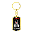 thumbnail image 4 of Rat Terrier Stainless Steel or 18k Gold Premium Swivel Dog Tag Keychain, 4 of 16